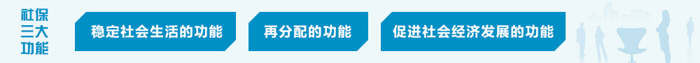 社保三大功能