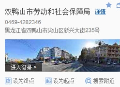 黑龙江双鸭山市社保局图片