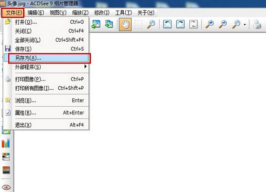 ACDSee9社保照片修改步骤5